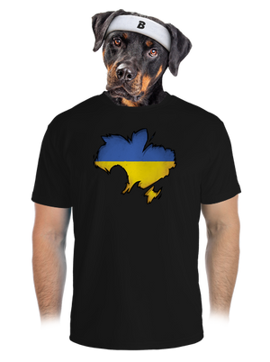  férfi sportpóló Black