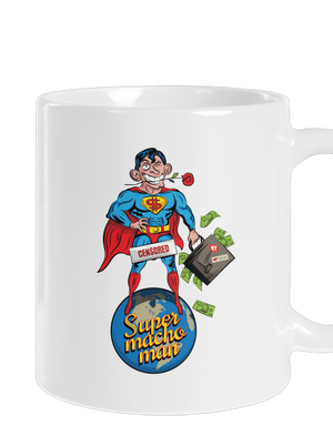 Supermachoman hagyományos bögre White