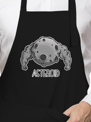 Asteroid kötény Black