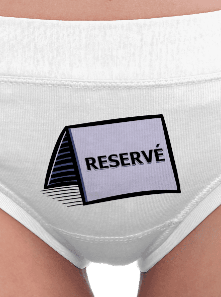 Reservé női bugyik White