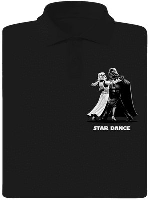 Star dance férfi pólóingek Black