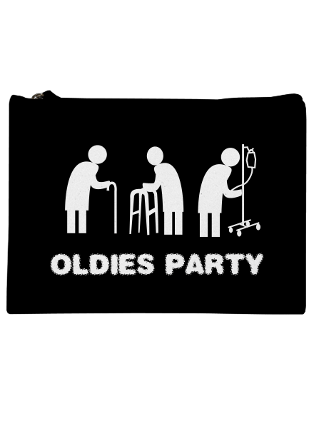 Oldies party kis táska Black