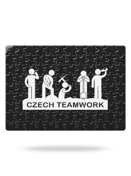 Czech Teamwork kirakós White