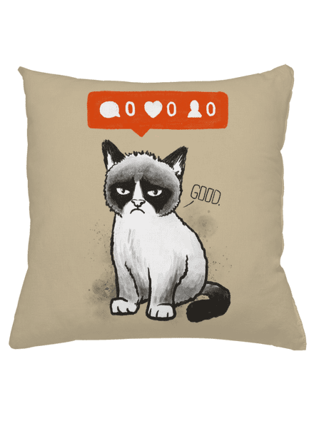 Grumpy párna Beige