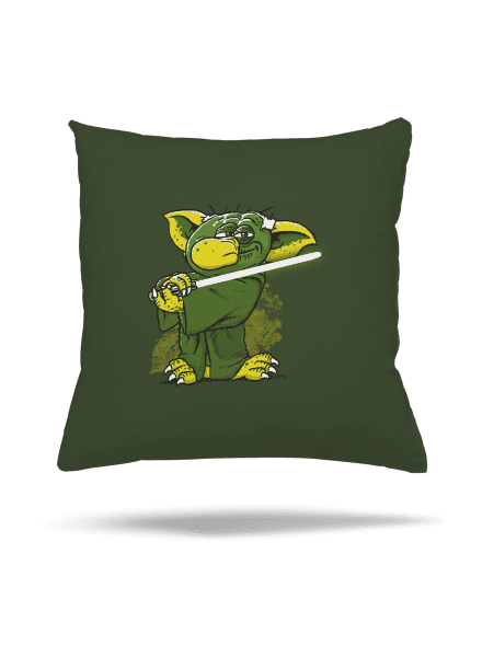 Yoda a nádasban párna Olive Green