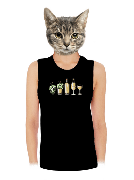 A fehérbor evolúciója női bővített trikó Black