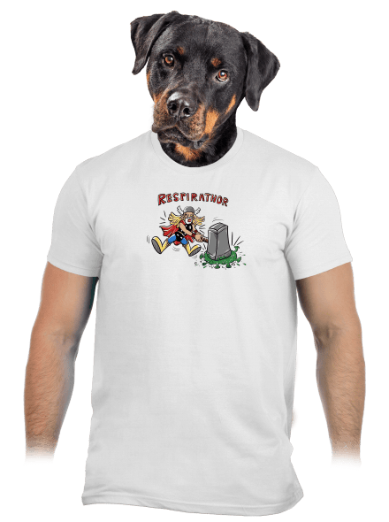 Respirathor férfi póló White