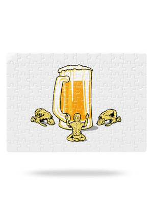 A sör istene kirakós White