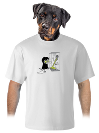 unisex túlméretezett póló