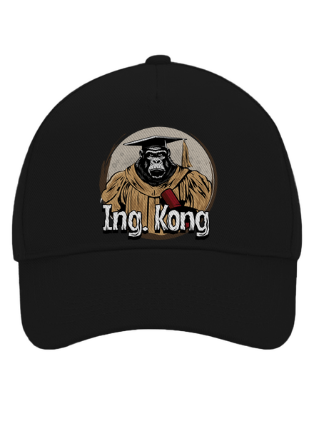 Ing. Kong baseballsapka Black