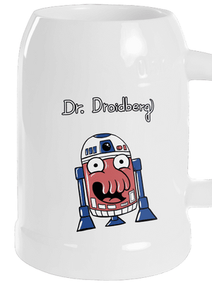 Dr. Droidberg söröskorsó White