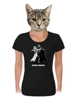 Star dance női póló Black