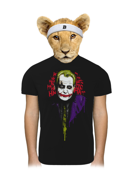 Zeman Joker gyerek sport póló Black