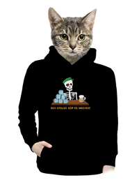 női kenguruzsebes pulóver