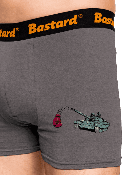 Tank boxeralsó Gray Melange