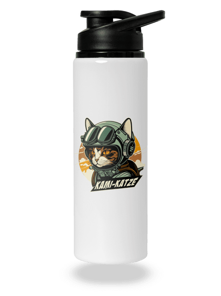 Kami-Katze kulacs White