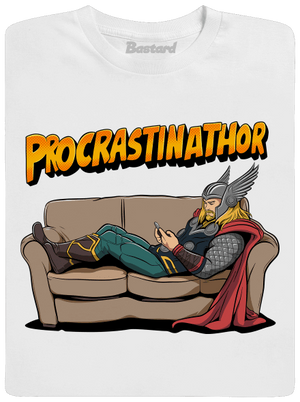 Procrastinathor gyerek póló White