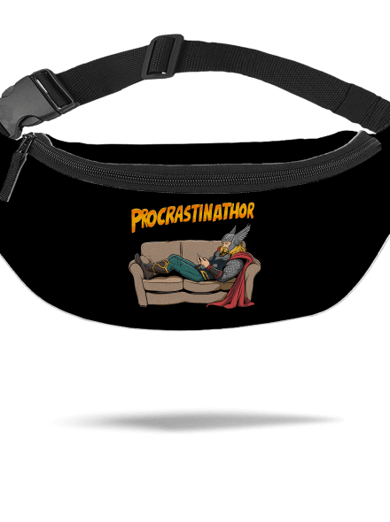 Procrastinathor övtáska Black