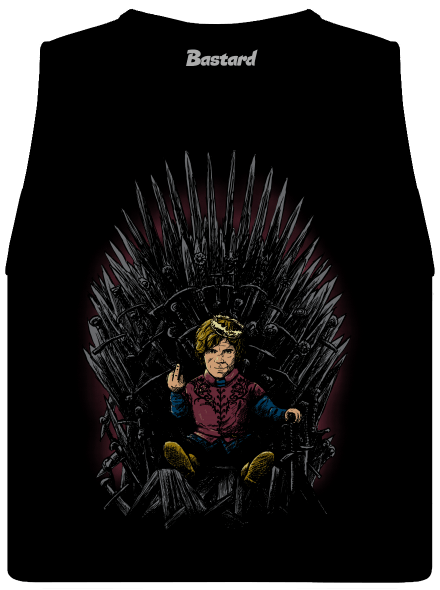 Tyrion a trónon női bővített trikó Black