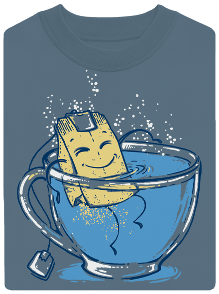 Lazítás unisex crewneck Nordic Blue