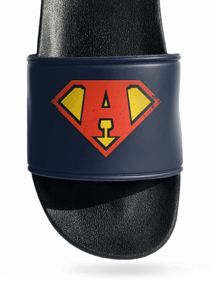 Szuperhős vagyok papucs Navy