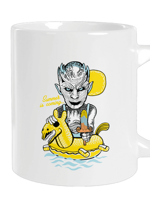 Summer is coming 2 nagy bögre White