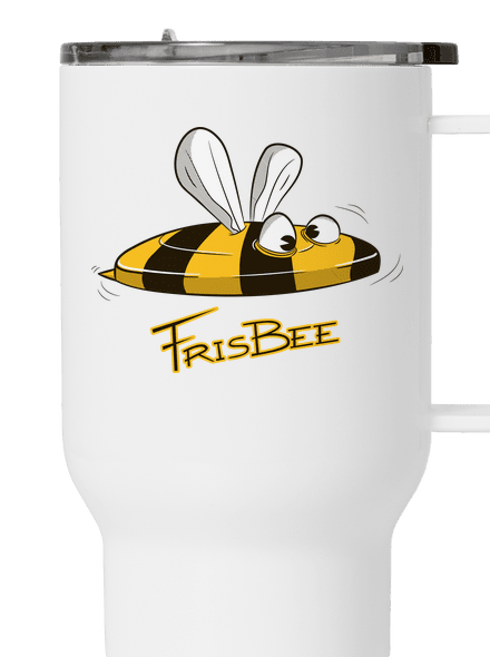 Frisbee termosz bögre White