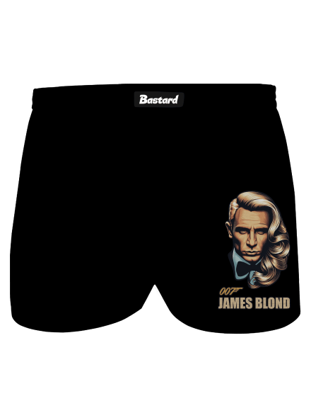 James Blond férfi alsó nadrág Black