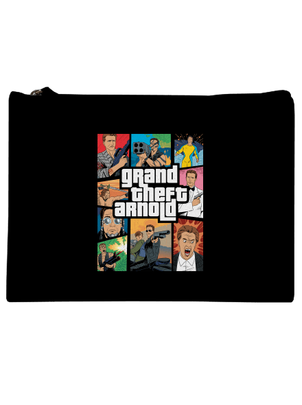 Grand Theft Arnold kis táska Black