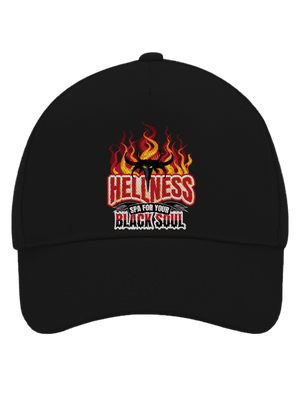 Hellness baseballsapka Black