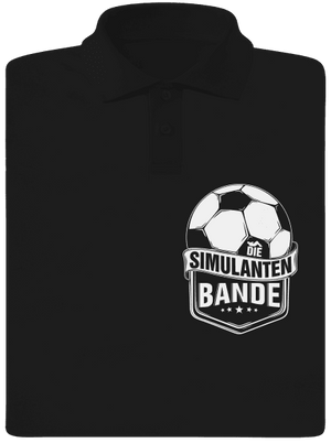 Simulanten bande férfi pólóingek Black