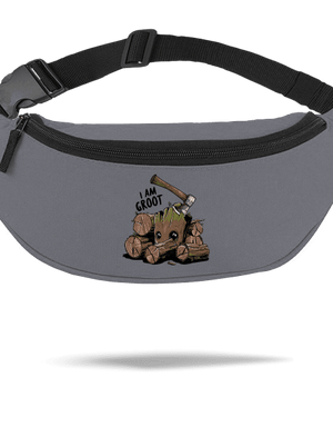 I Am Groot övtáska Graphite