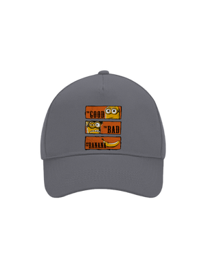 A Jó, a Rossz és a Banán baseballsapka Graphite grey