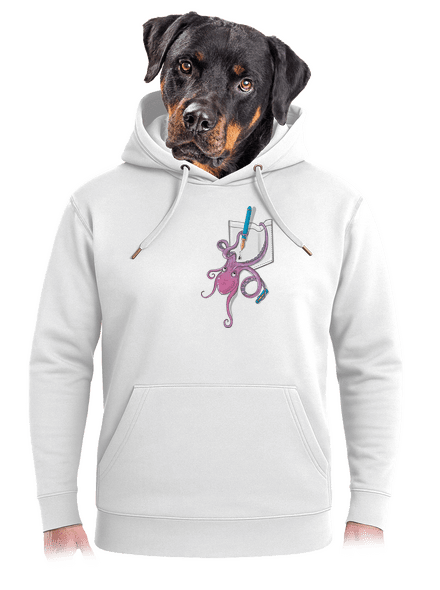 Egyszerűen imádja a tintát unisex prémium pulóver Snowwhite