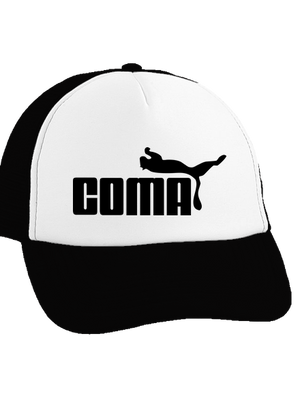 Coma teherautós sapka Black cap