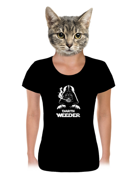 Darth Weeder női póló Black