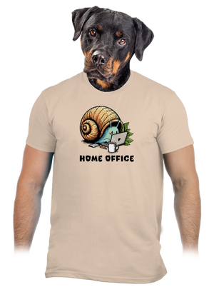 Sneka home office férfi póló Sand
