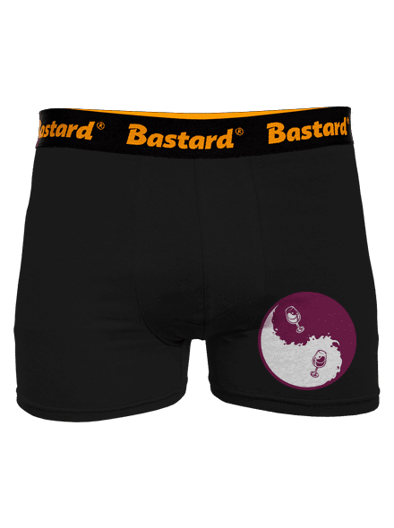 Yin Yang bor boxeralsó Black