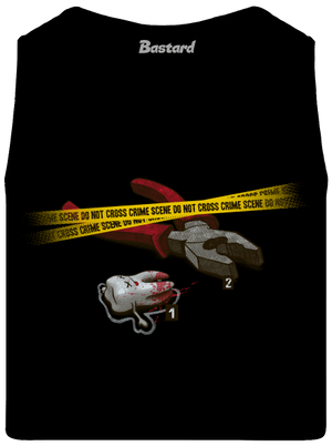 Foggyilkosság férfi trikó Black