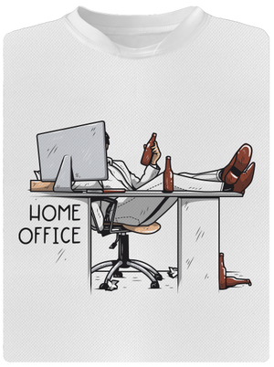 Home office férfi sportpóló White