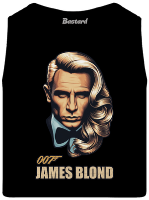 James Blond férfi trikó Black