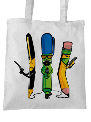 Az író banda táska White