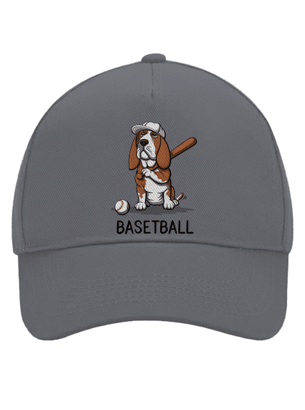 Basetball baseballsapka Graphite grey