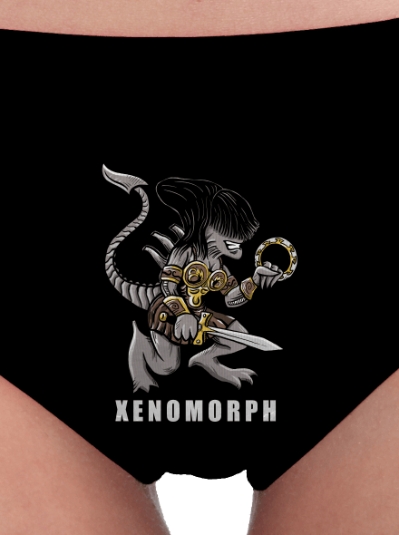 Xenomorph női bugyik Black