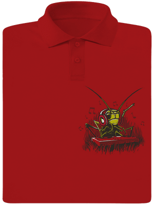 DJ tücsök férfi pólóingek Red Mal