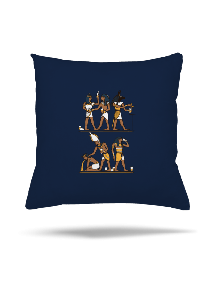 Egyiptomi parti párna Dark Navy
