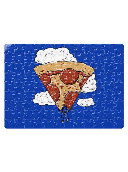 Pizza ejtőernyős kirakós White