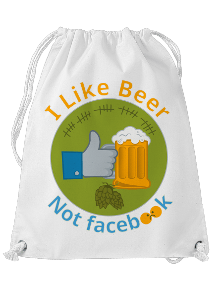 I like beer hátizsák White