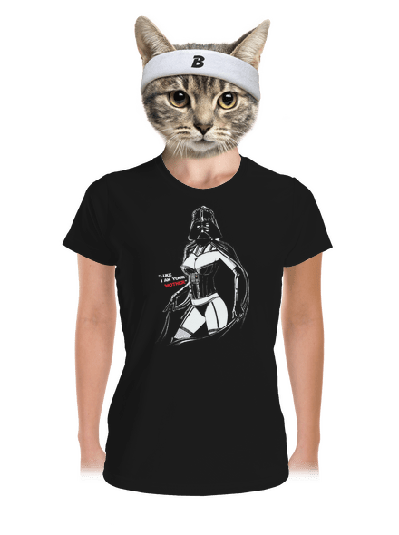Mrs. Vader női sportpóló Black