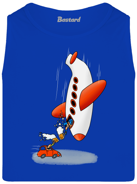 Közelebb vagyunk férfi trikó Royal Blue